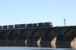 NS 1008 with train 63V heading west